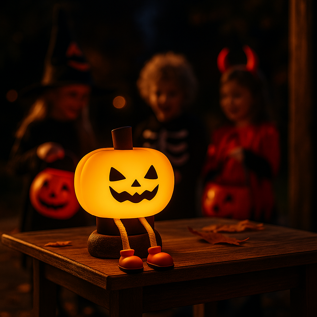 Cute Pumpkin Night Light