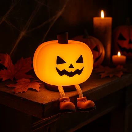 Cute Pumpkin Night Light