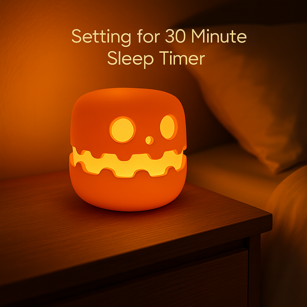 Cute Pumpkin Night Light