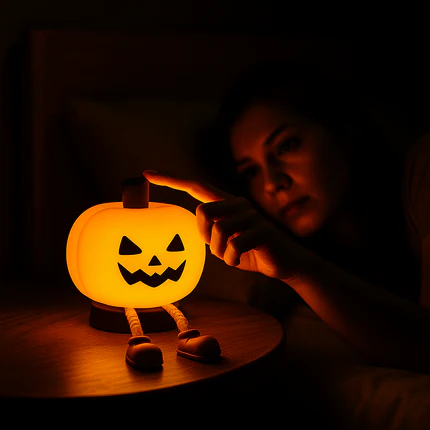 Cute Pumpkin Night Light