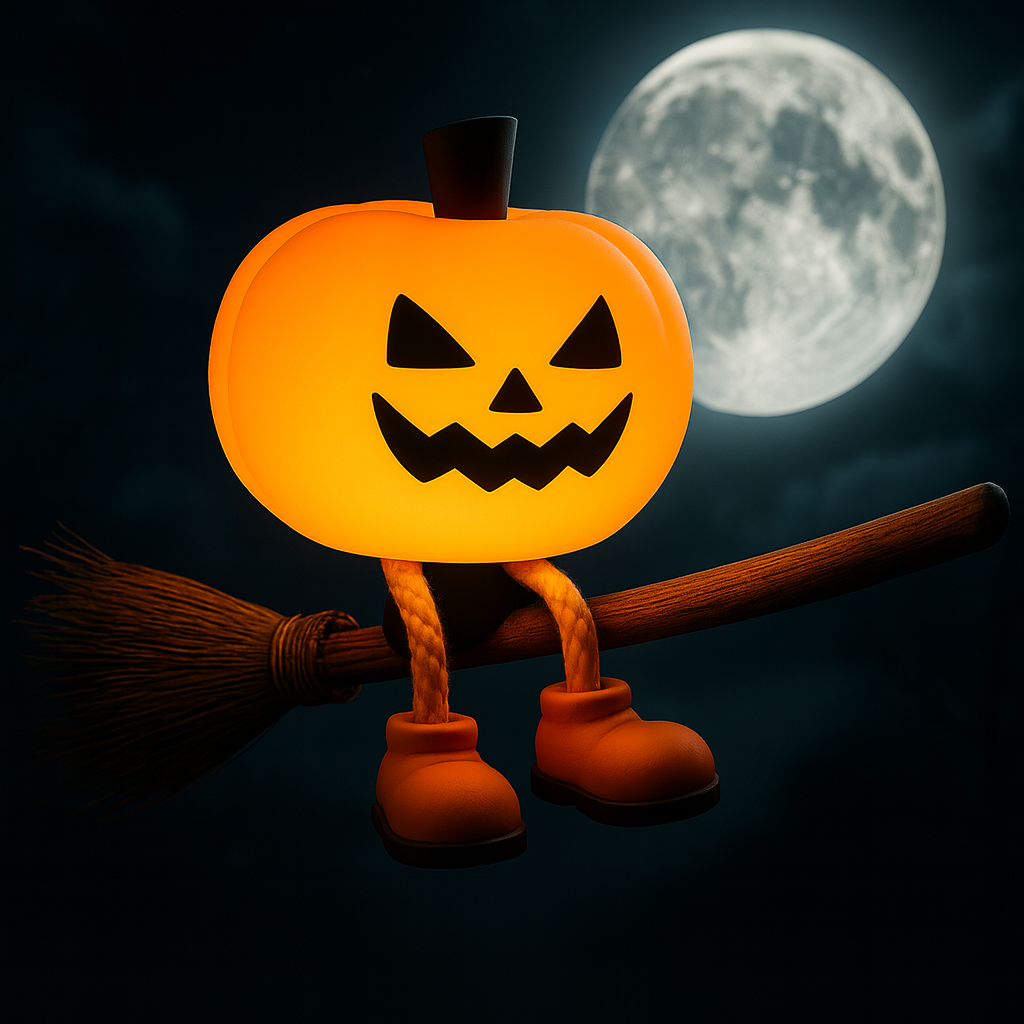 Cute Pumpkin Night Light